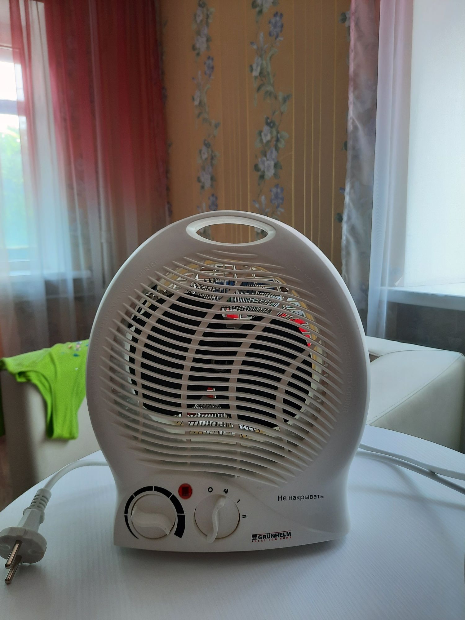 Электрический тепловой вентилятор