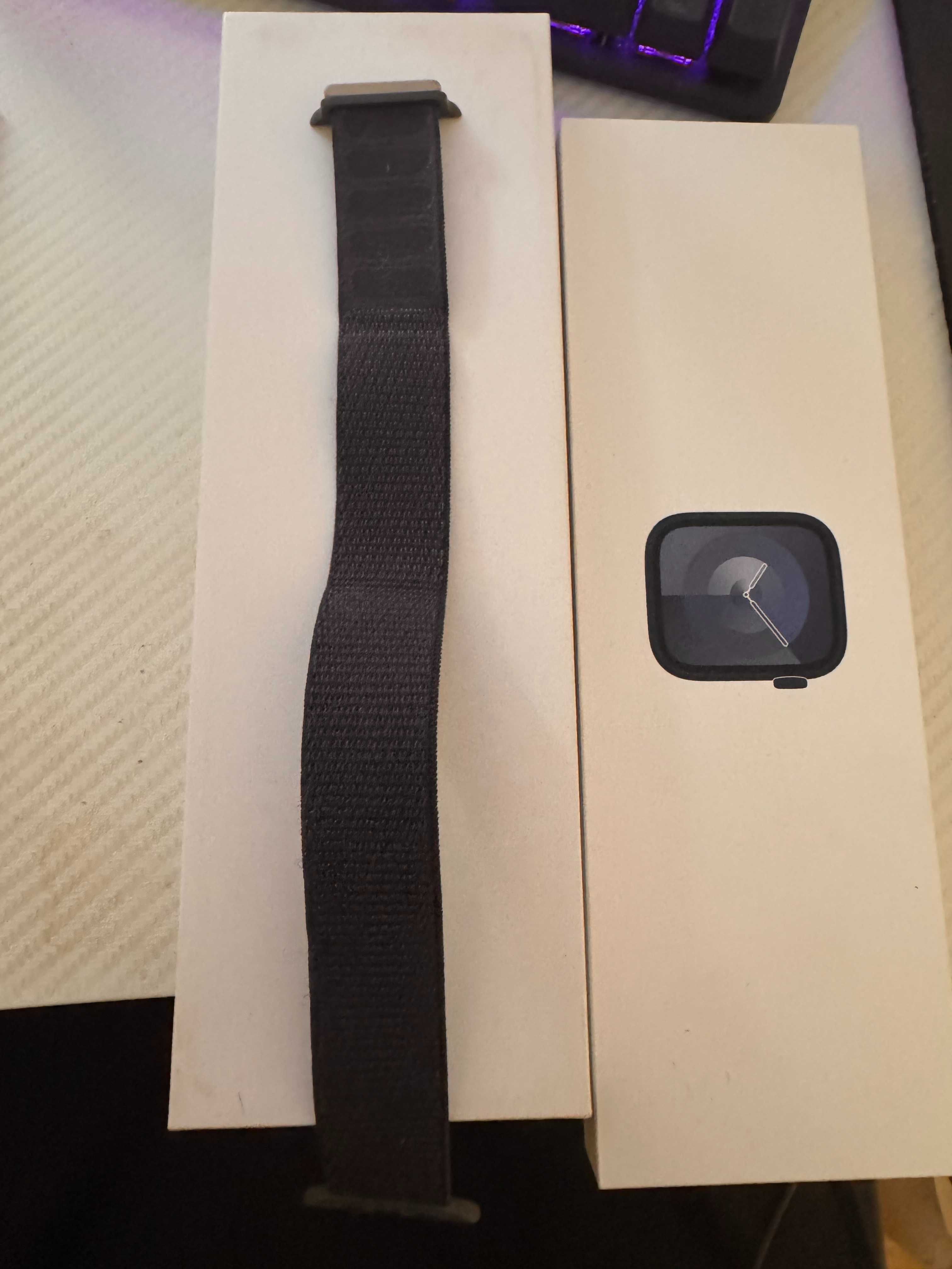 Apple Watch Series 9 GPS 45mm Midnight Aluminium Case + ubezpiecznie