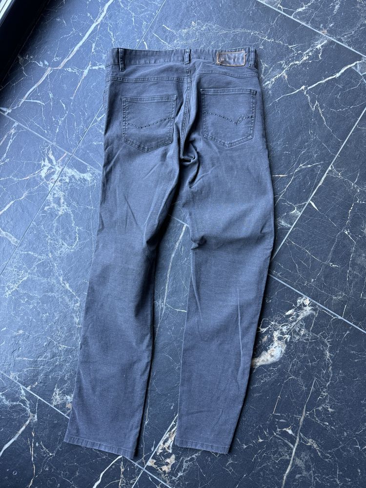 Брюки штаны бриони Brioni 31 черные джинсы