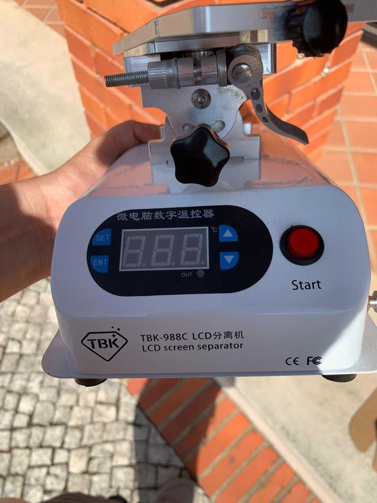Conjunto / Estação de Recondicionamento de Ecrãs / Telas Smartphones