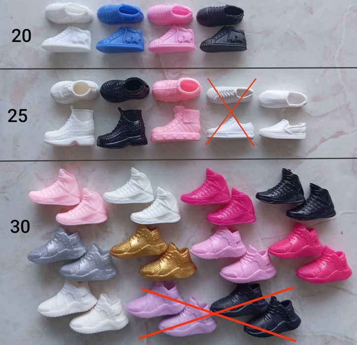 Взуття обувь сапоги для кукол барби