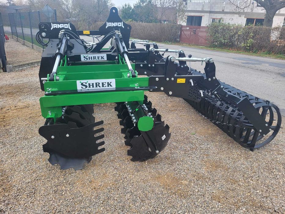 BRONA TALERZOWA JANPOL ciężka/ 4m/5m 4 siłowniki/ wał daszkowy fi600