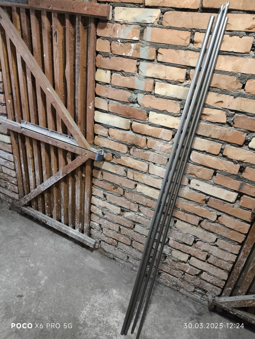 Karnisz podwójny z łącznikiem 360 cm