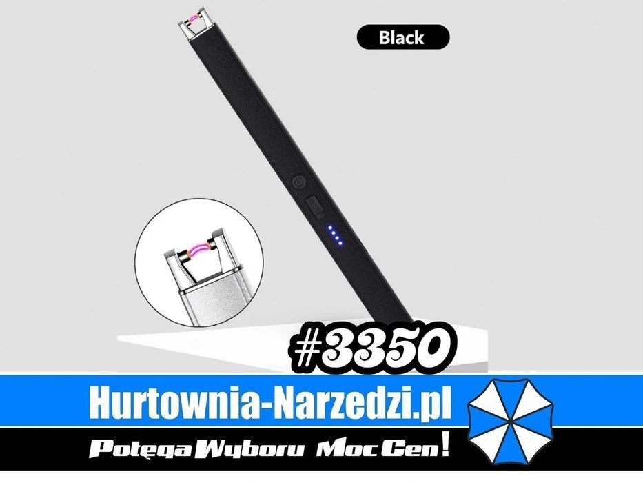 Zapalniczka plazmowa elektryczna długa usb-C długa zaplaniczka