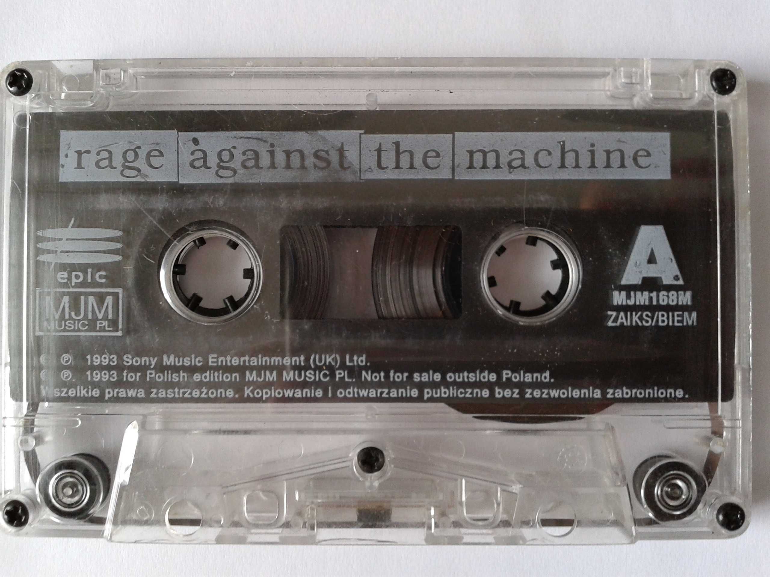 KASETA magnetofonowa RAGE AGAINST THE MACHINE-Rage Against The Machine