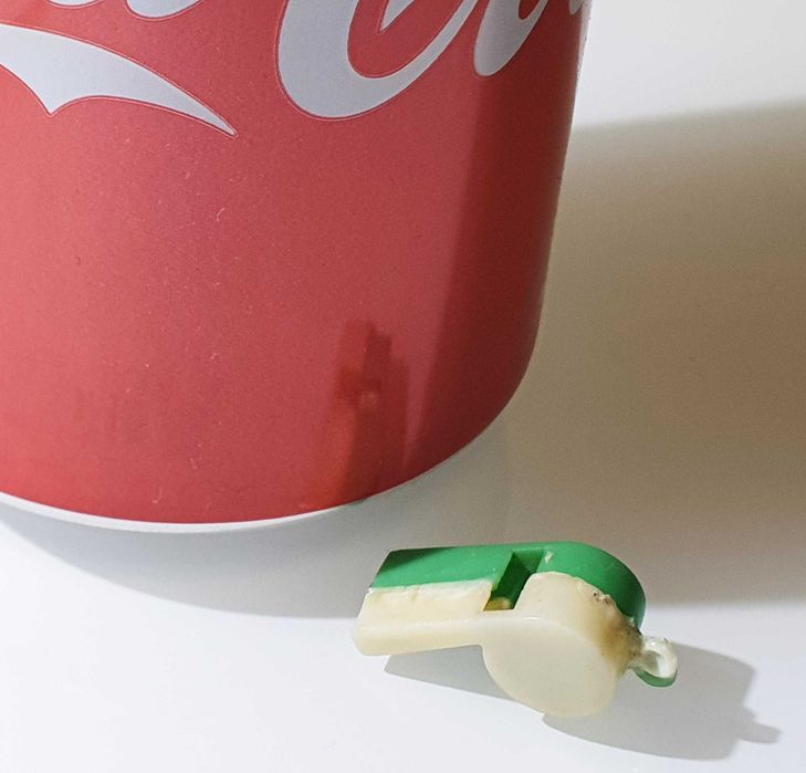 Antigo "MICRO APITO" ~ 100% Funcional ~ Brinquedo Anos 60 ~ RARO