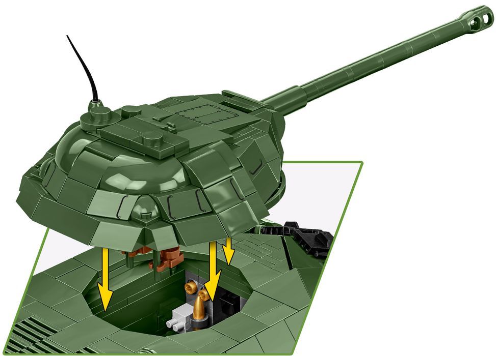 Klocki Cobi 2590 Czołg Is-3 Soviet Heavy Tank Hc Ww2 1170 El.