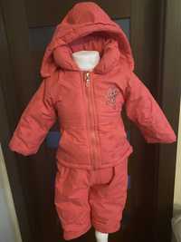 Komplet dwuczęściowy kurtka+spodnie zimowe dziecko 12 miesięcy