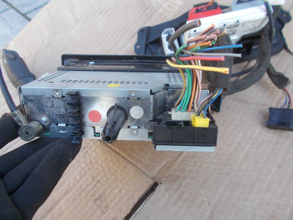 Radio Renault Scenic Megane Oryginalne Wyświetlacz komplet Zestaw