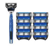 Станок для бритья и 8 насадок на 6 лезвий Gillette Fusion5, Proglide!