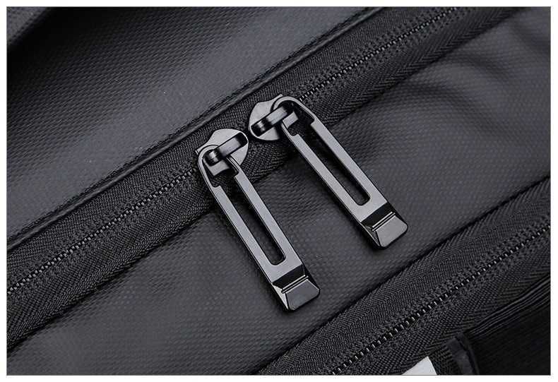 Рюкзак Norden 1863 Чорний Міський Чоловічий в самолет