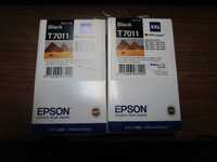 Tusz do drukarki epson E 7011 czarny 2 szt Oryginał