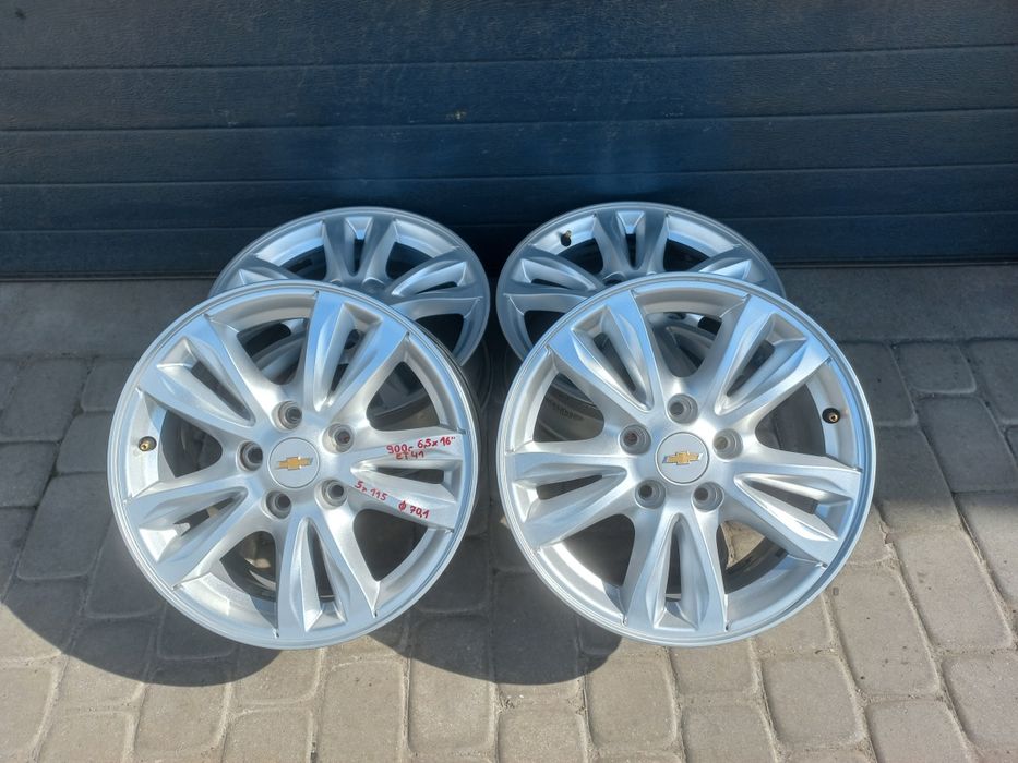 Felgi aluminiowe 16" 5x115 Chevrolet
