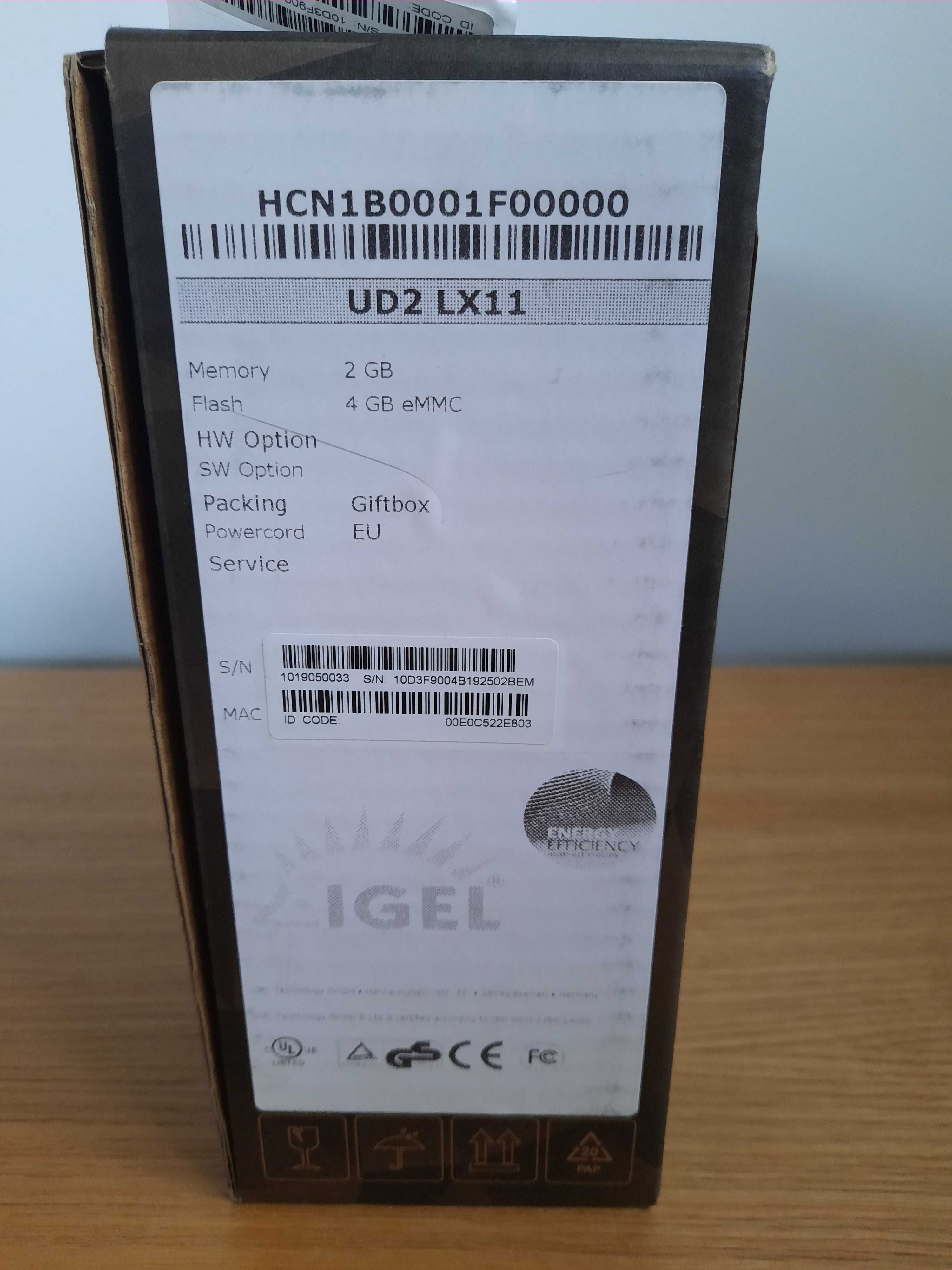 Terminal IGEL UD2-LX 2GB/4GB SSD