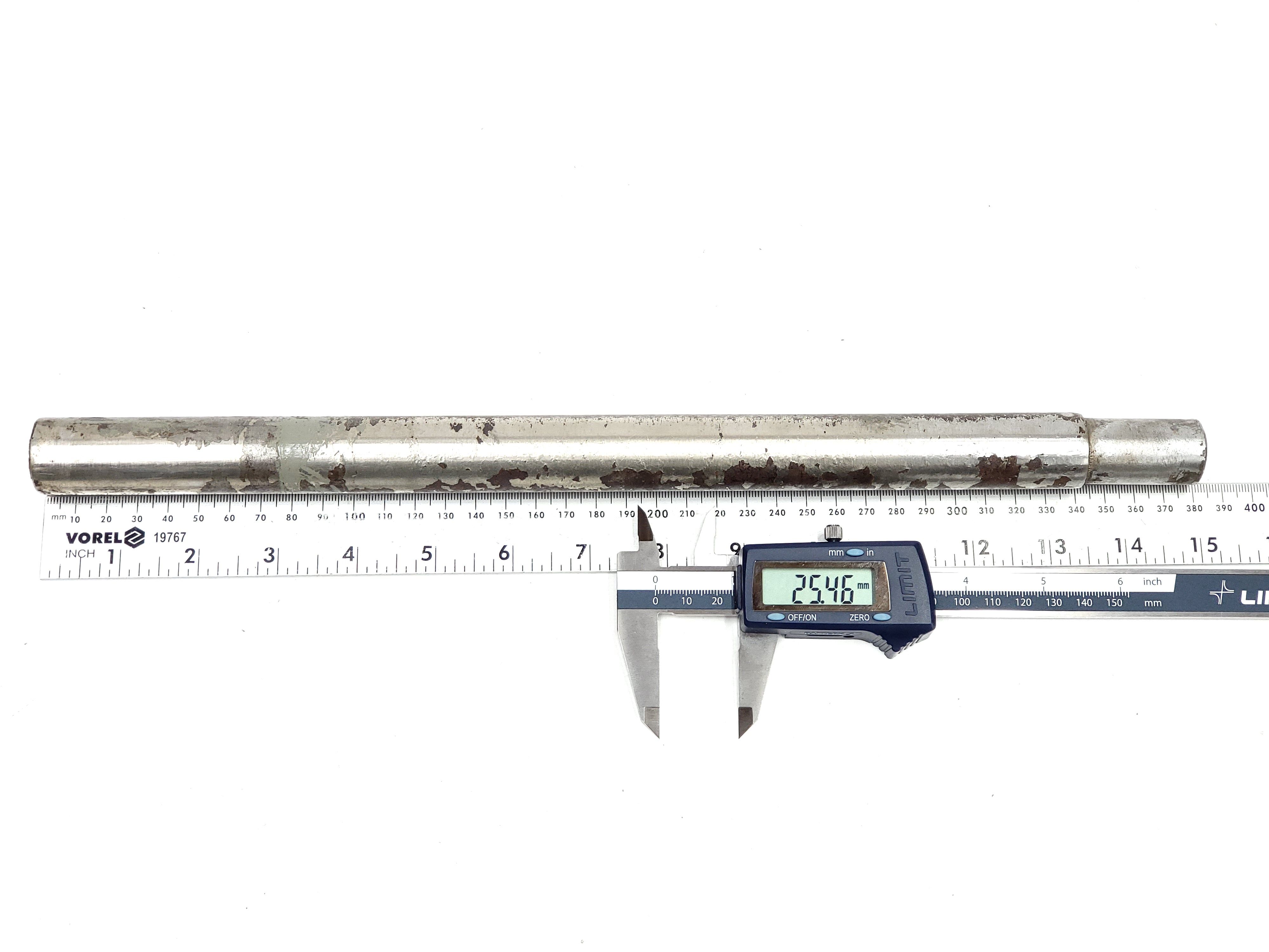 Sztyca siodełka ZZR Romet Karat Kos Flaming 38 cm 25,4 mm PRL