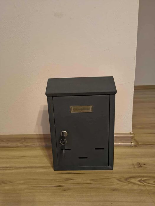 Skrzynka skrytka pocztowa metalowa