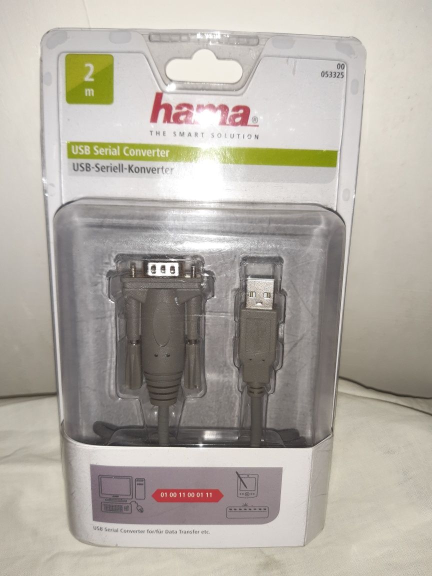 Sprzedam Nowy Adapter Scart i kabel HAMA