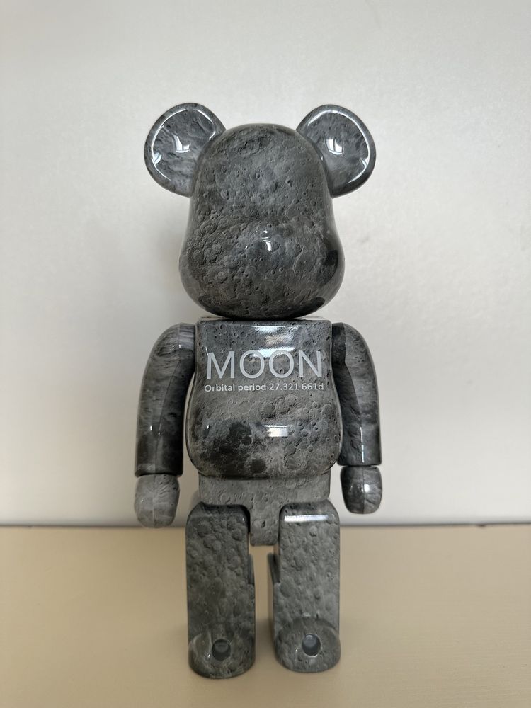 Bearbrick Moon 28 cm (бірбрік) колекційна іграшка