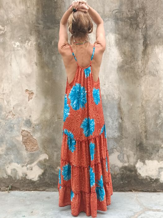 Sukienka maxi boho