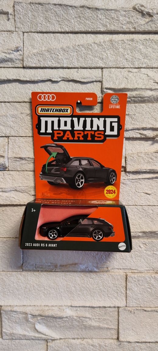 2023 Audi RS6 Avant C8 Quattro Matchbox Moving Parts