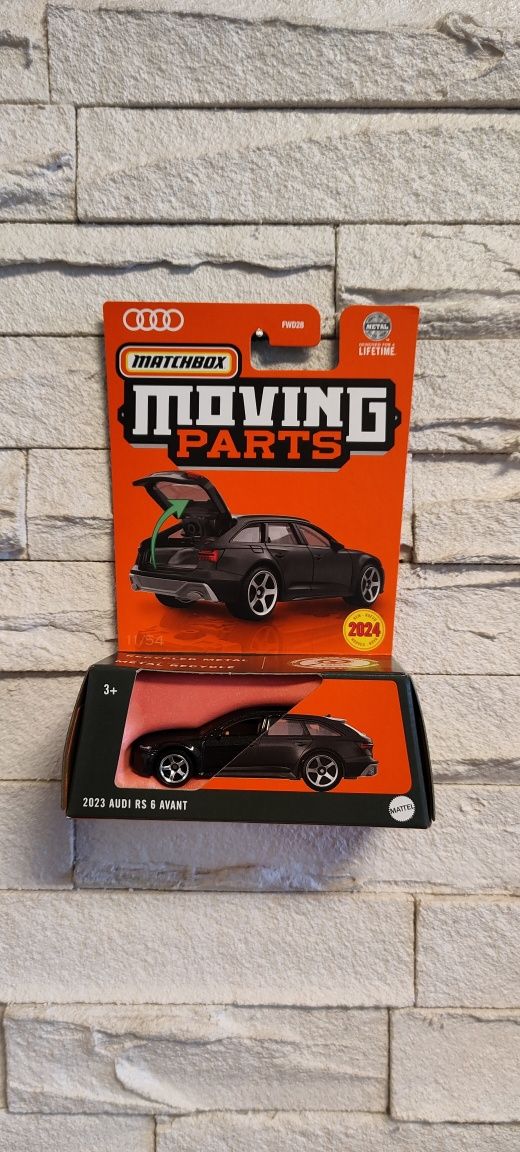 2023 Audi RS6 Avant C8 Matchbox Moving Parts Hot Wheels rs2