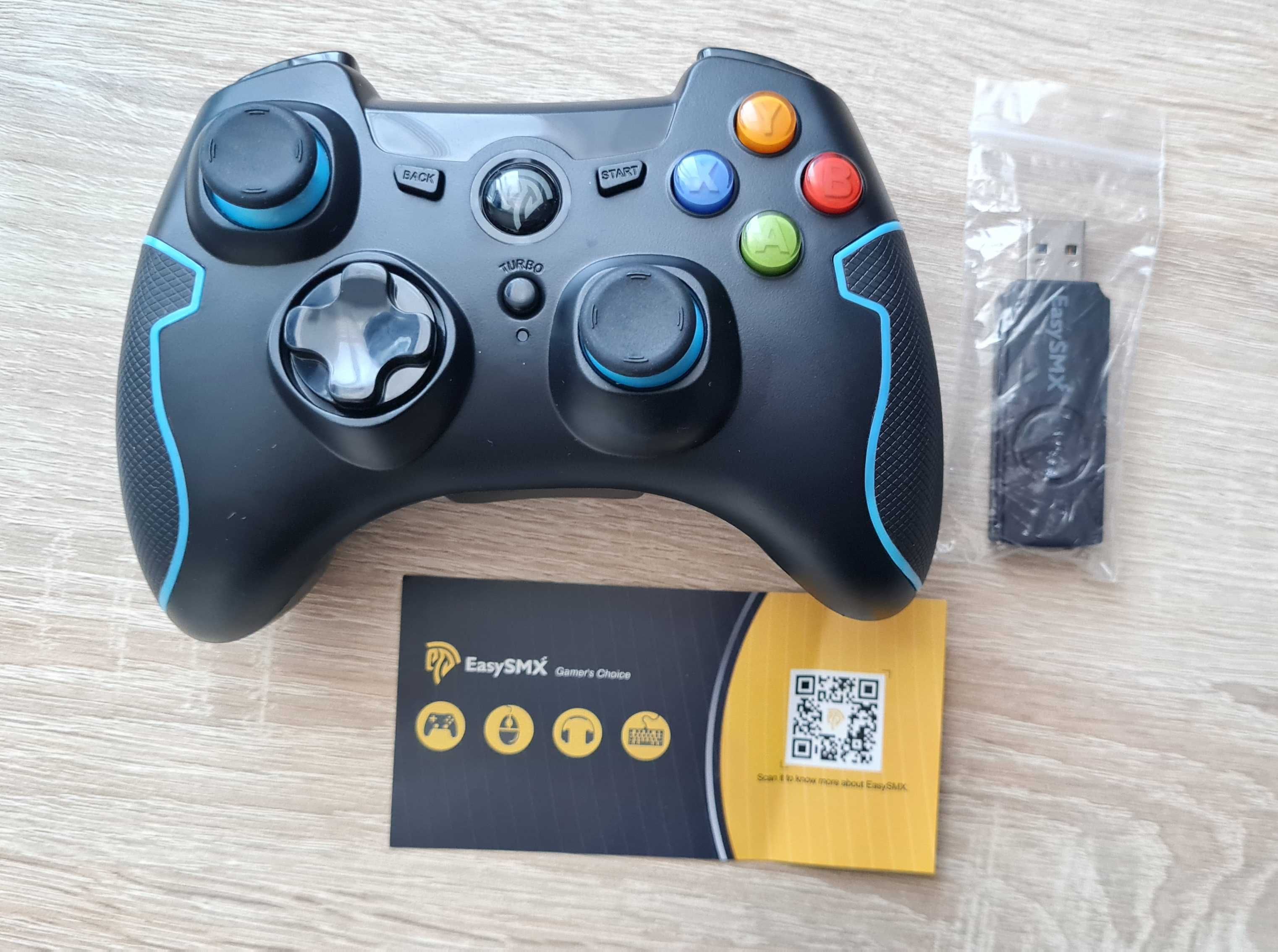 Pad bezprzewodowy EasySMX esm-9013 niebieski