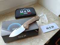 Nóż folder MKM Colvera VOX m390 micarta tytan Lionsteel Viper
