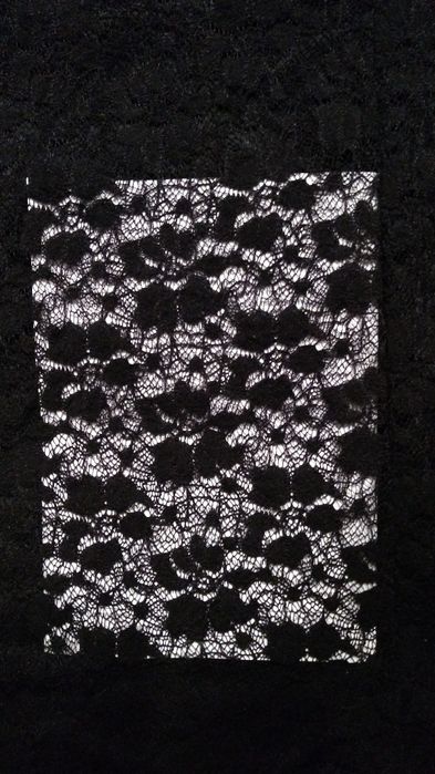 Elegancka sukienka czarna  koronkowa rozm  L