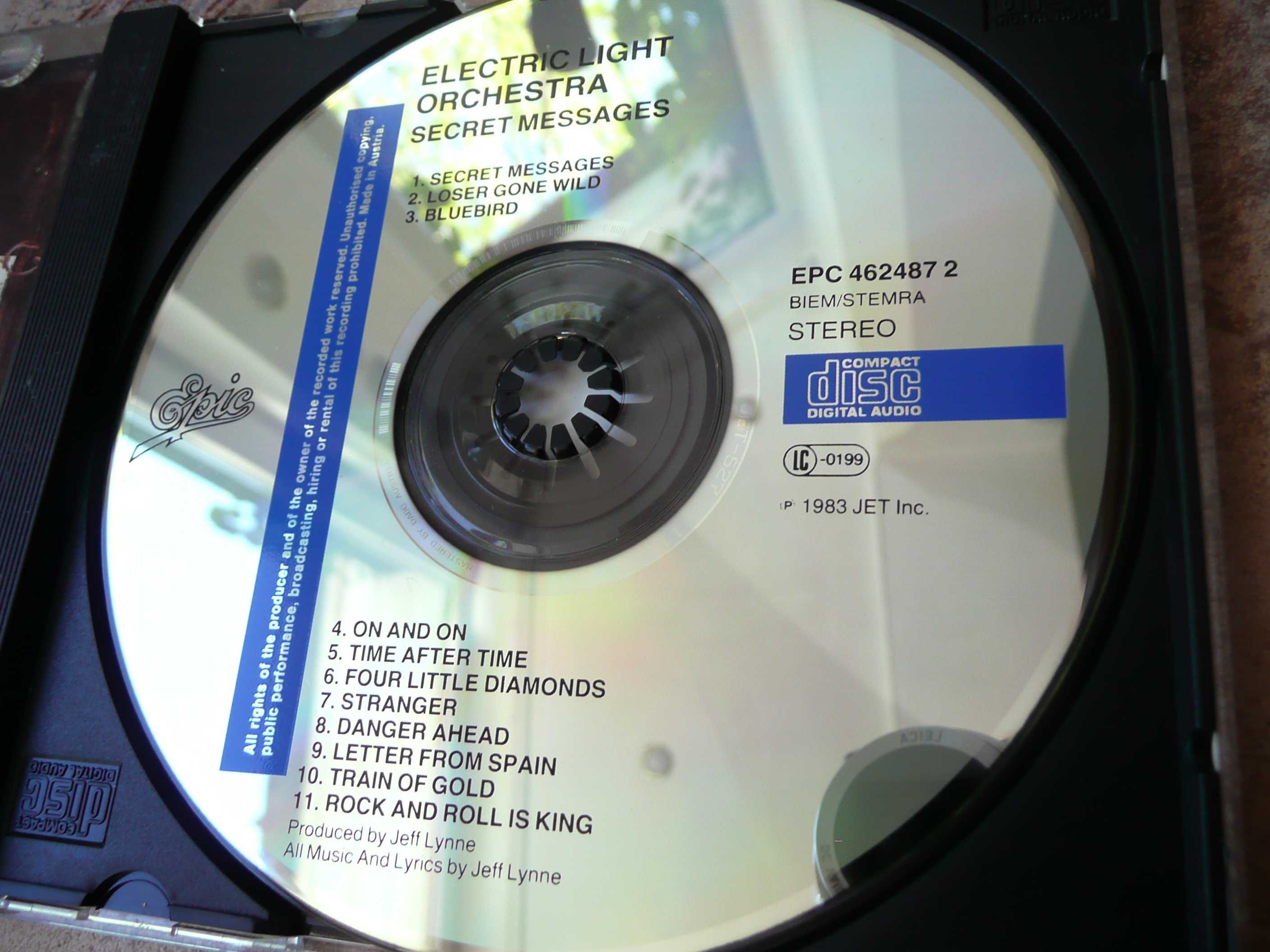 ELECTRIC LIGHT ORCHESTRA secret messages ELO płyta kompaktowa cd