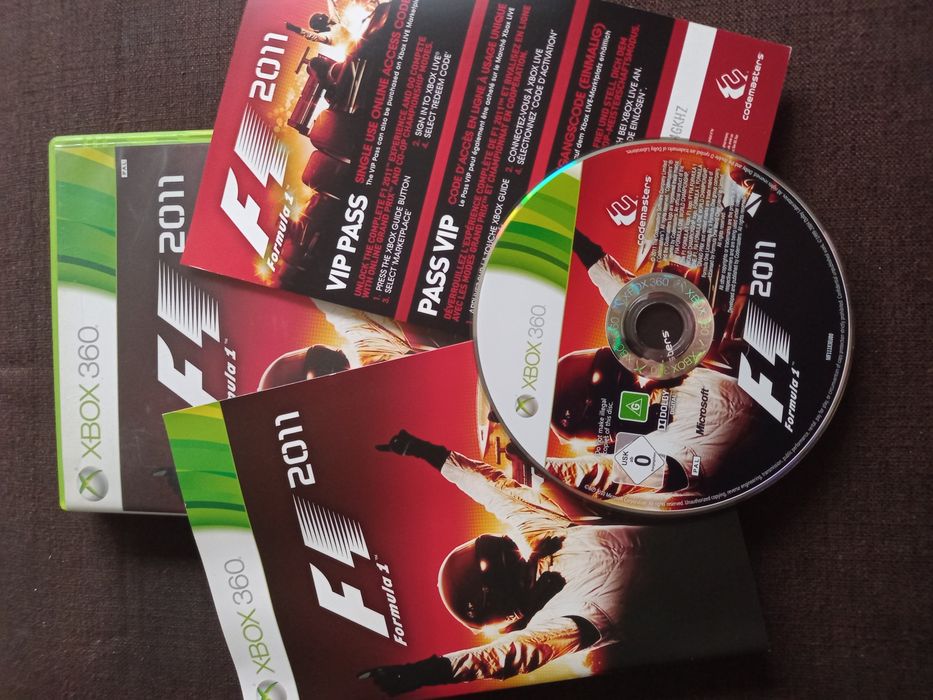 Gra F1 2011 instrukcja PL na konsolę xbox 360 Formuła 1