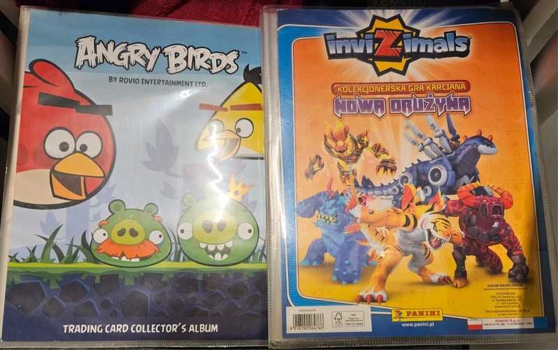 Karty kolekcjonerskie firmy Panini. Angry birds,  Fortnite