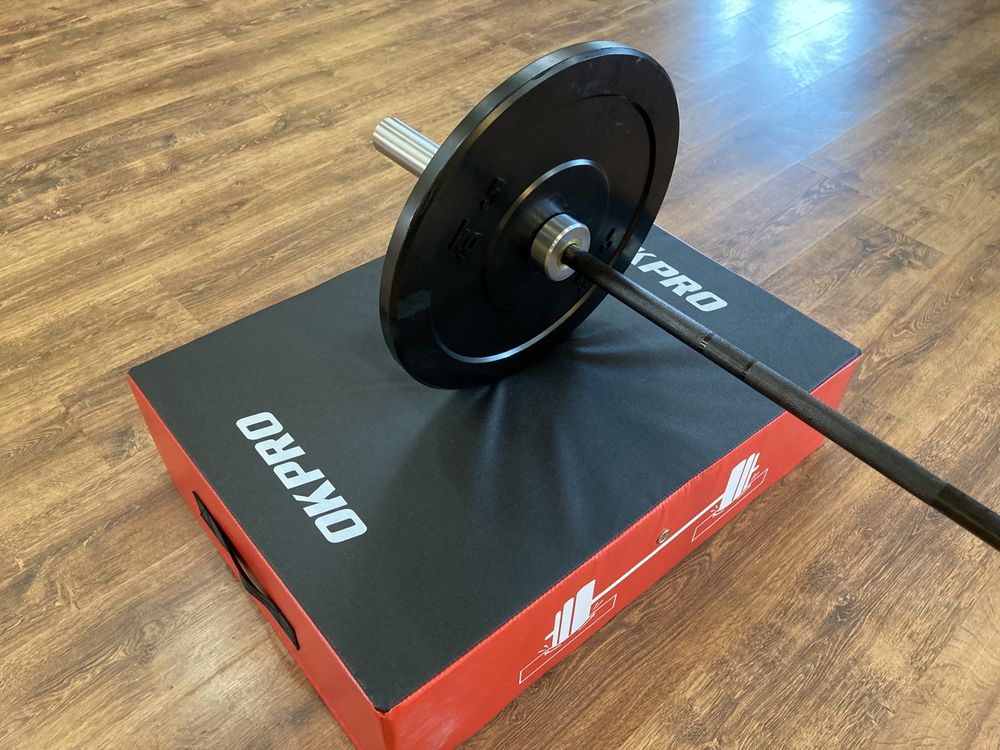 Gryf Olimpijski 200 cm 15 kg Nowy Crossfit Woman Fitness