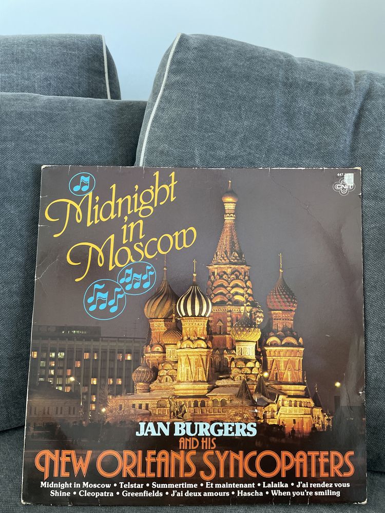 winylowa Midnight In Moscow Jan Burgers & new Orleans Syncopaters