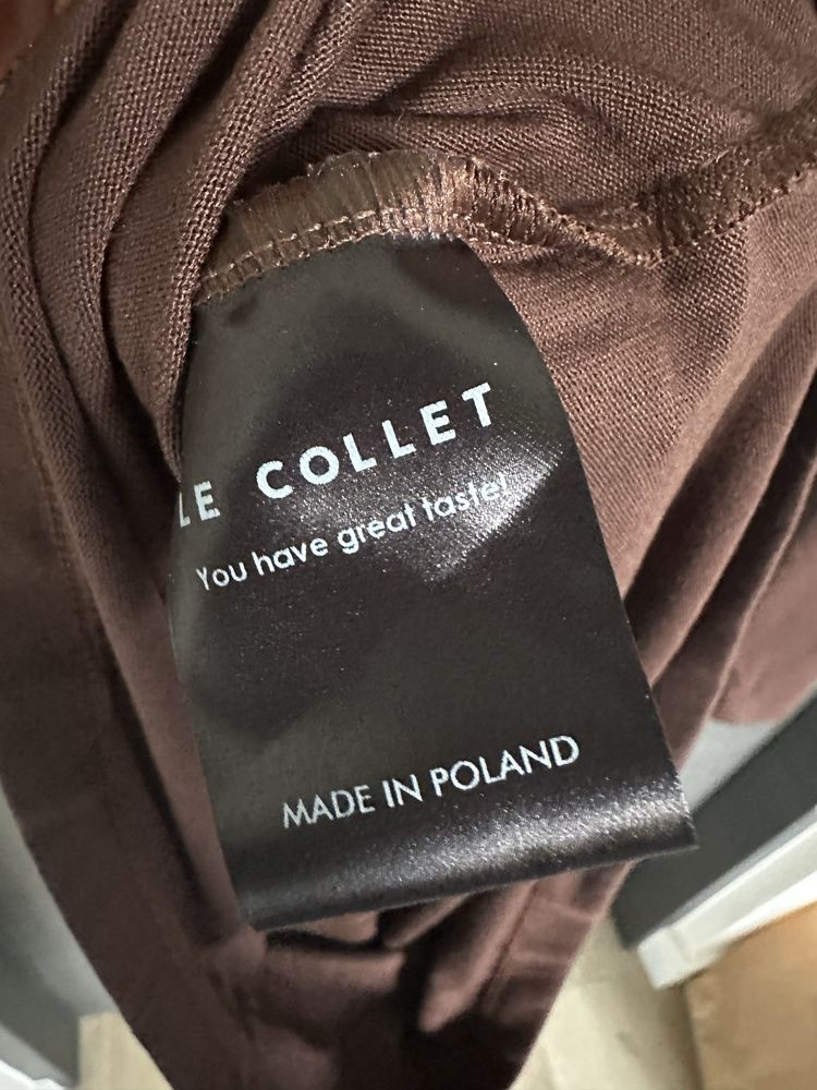Sukienka le collet rozm. XS model auri backless brown
