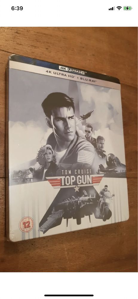 Стилбук/Steelbook Top Gun 4K UHD + Blu-ray
