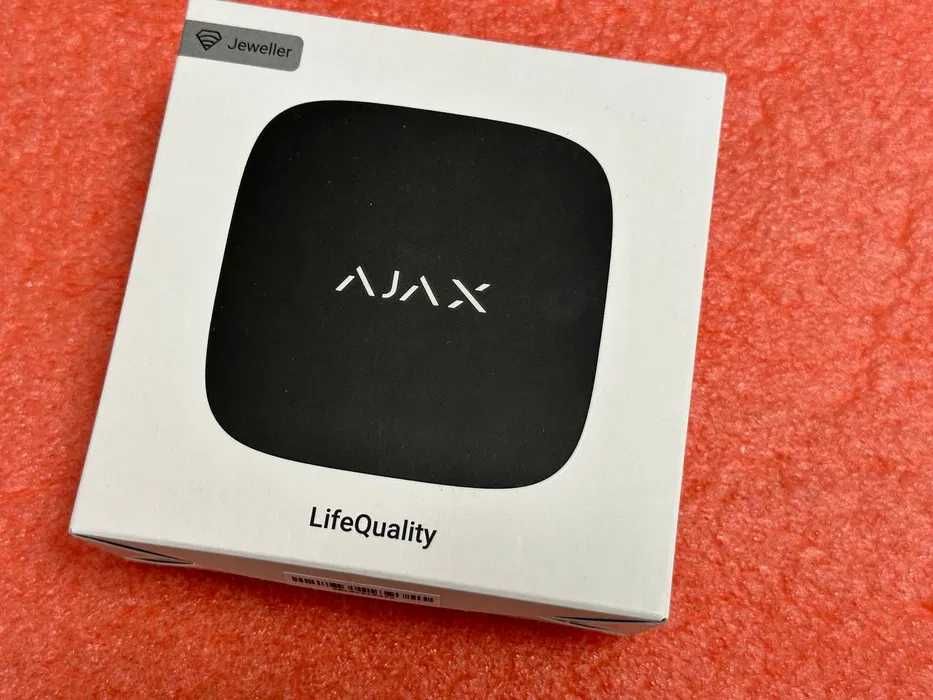 Розумний датчик якості повітря Ajax LifeQuality Black 12240/16542
