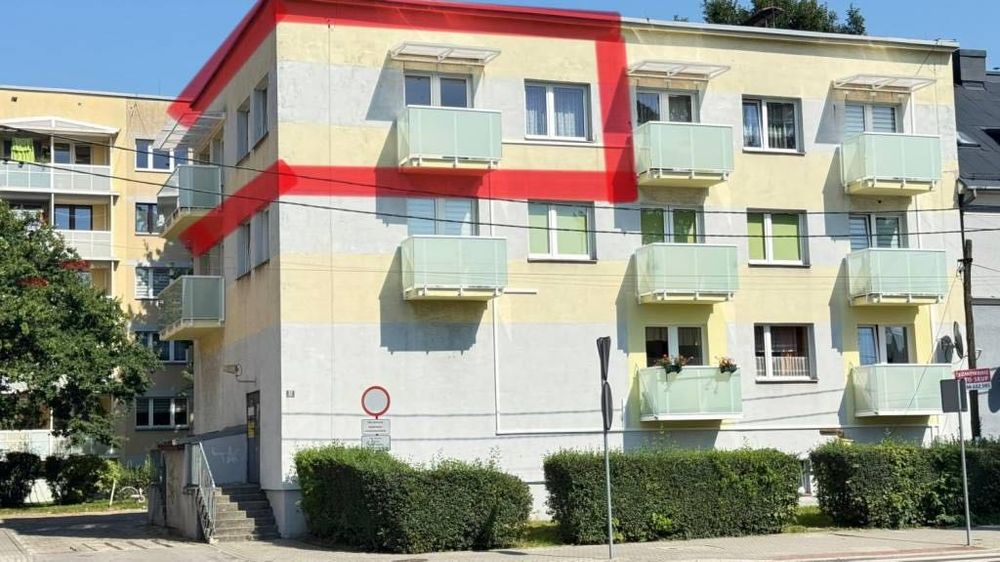 OKAZYJNA CENA ! Parking ! Dwa balkony ! Drugie piętro 64 m2 !