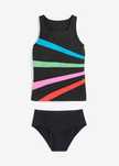 B.P.C tankini w paski kolorowe r.48