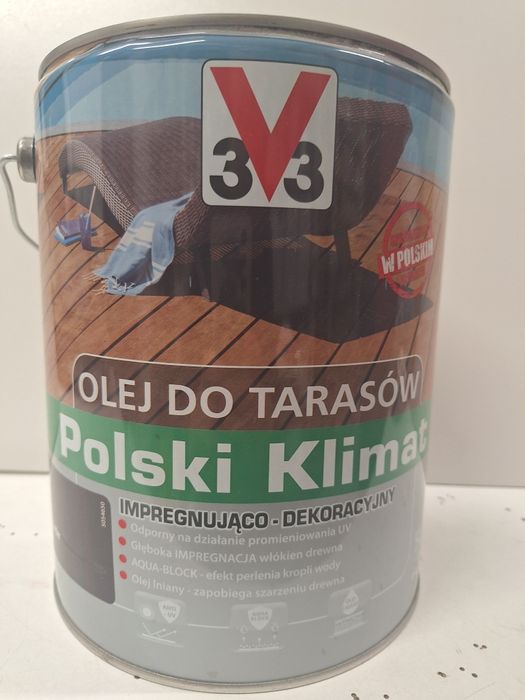Olej do tarasów v33 palisander 5 l