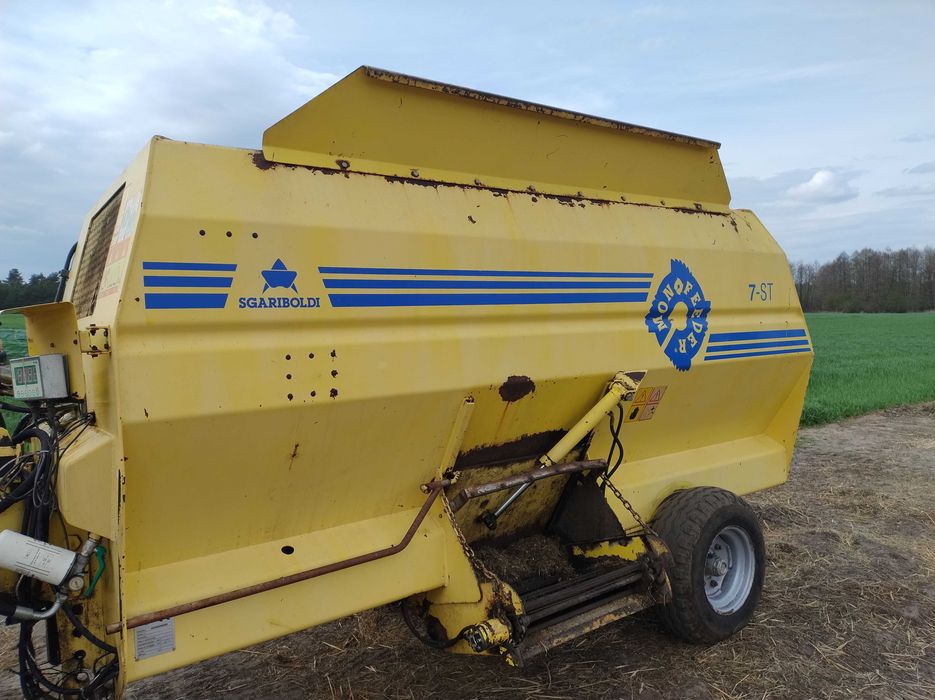 Paszowóz, wóz paszowy poziomy Sgariboldi