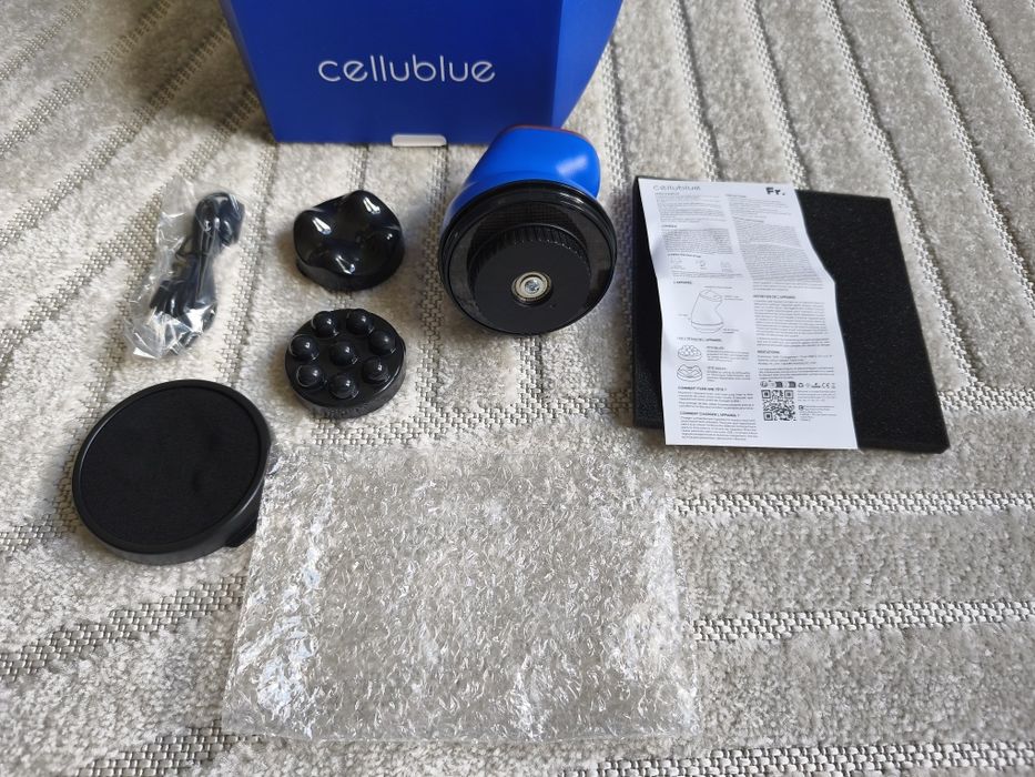 Bezprzewodowy masażer wyszczuplający Cellublue-NOWY