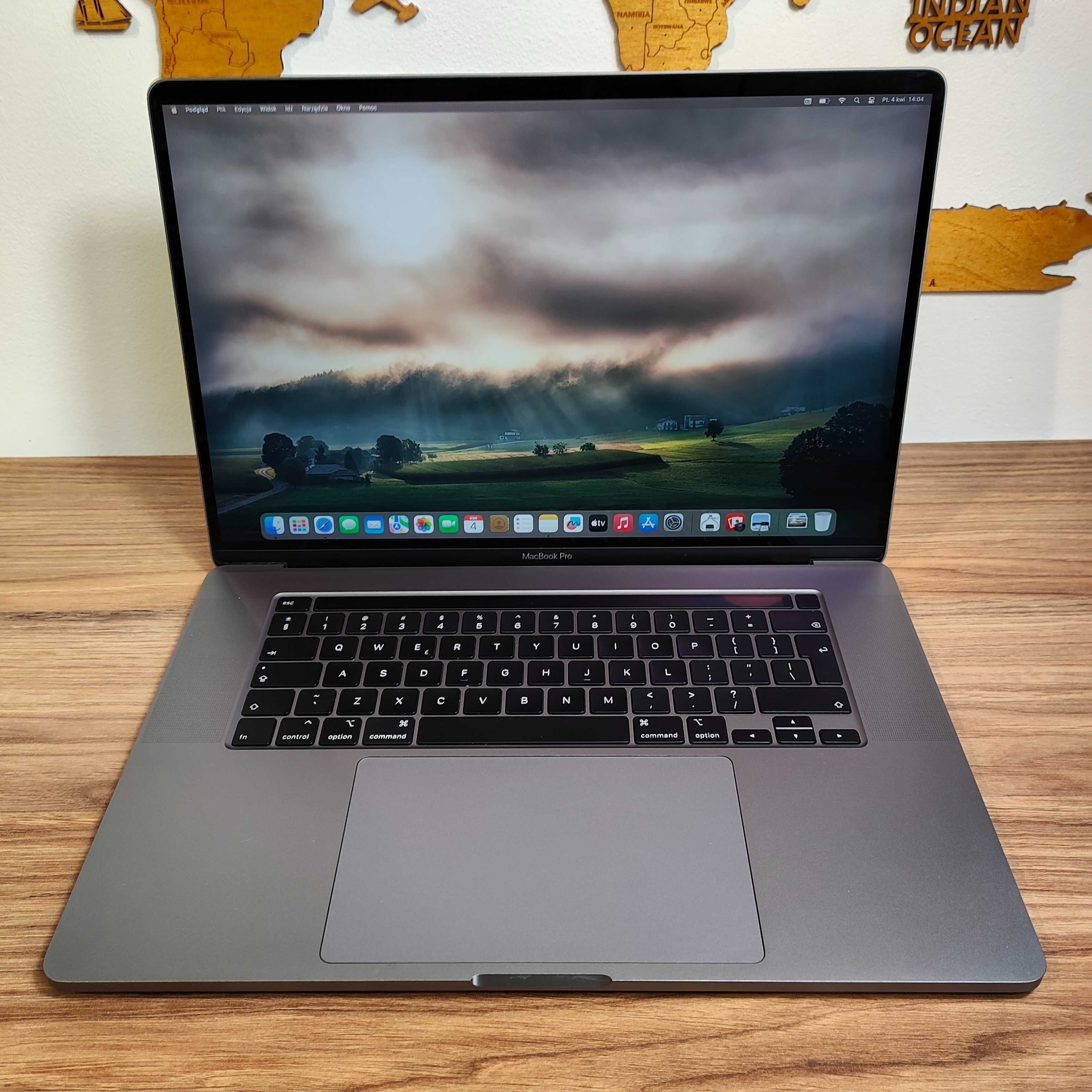 MacBook Pro 16 A2141 i9-9880H 16GB 1TB SSD Pro 5500M 4GB Gwar Klasa A