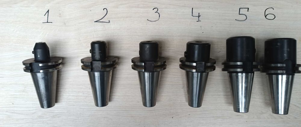 Oprawki frezarskie CNC - SK40 - Weldon od fi 6 do fi 25 - BUNA