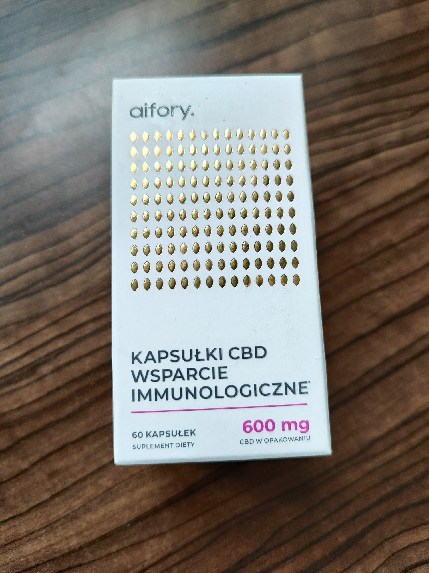 Aifory CBD Immune 600 mg, kapsułki, 60 szt. Odporność, stres