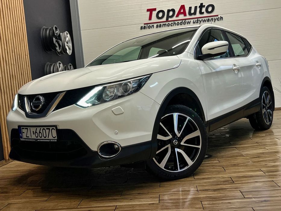 Nissan Qashqai * gwarancja * ZAREJESTROWANY * bezwypadkowy * LANE ASSIST * czujniki