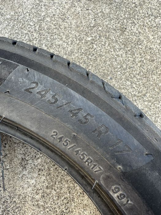 Шина Покрышка Michelin Primacy 245/45 R17 На запаску