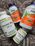 Maca мака перуанская Now Foods California Gold 500 мг