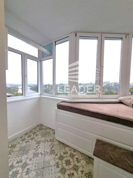 Сдам 1к.Панорамний вигляд на річку!Кондиціонер,Гардероб.Сигналізація!