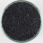 Piasek Czarny Bazalt LAS W SŁOIKU SZKLE 0,8-1,6mm 1kg WYSYŁKA