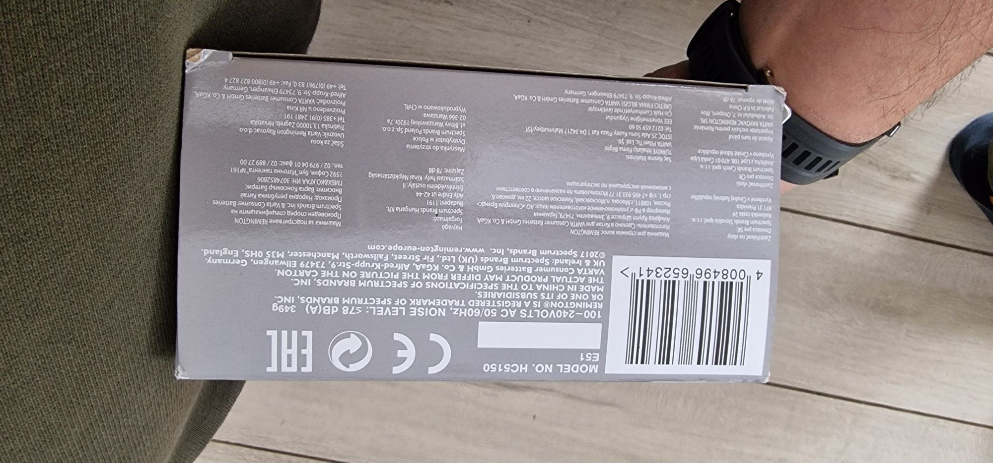 Maszynka do Włosów Bezprzewidowa Remington Hc 5150